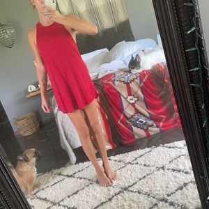 Free People LA Nights Tunic Mini Dress